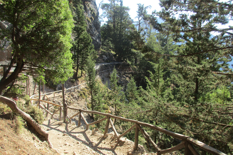 Ab Agia Pelagia, Iraklio & Malia: Samaria-Schlucht-TagestourAbholung in Iraklio und Ammoudara