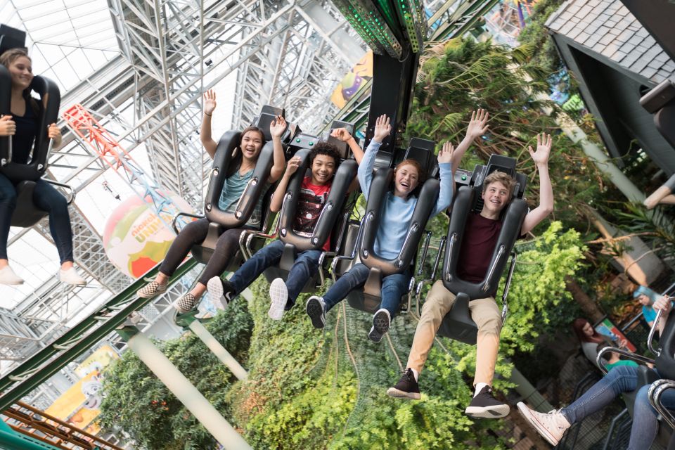 Riding Rollercoasters INSIDE the Mall Of America! 