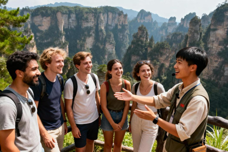 张家界：国家森林公园和大雁夜市之旅