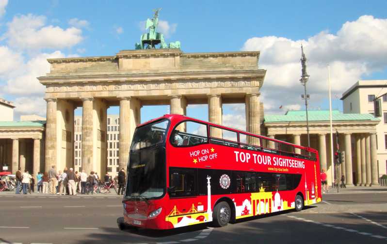 Berlin: Hop-on Hop-off dagstur med dobbeltdekkerbuss