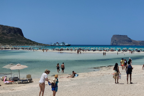 Z Lasithi: całodniowa wycieczka na plażę Balos Lagoon Chania