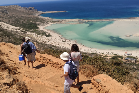 Z Lasithi: całodniowa wycieczka na plażę Balos Lagoon Chania