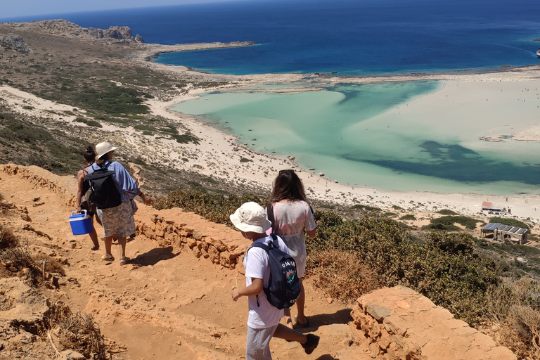 Z Lasithi: całodniowa wycieczka na plażę Balos Lagoon Chania