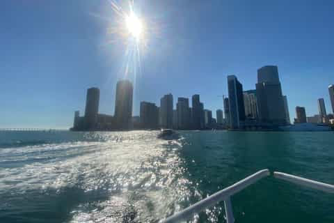 Miami Skyline: Happy Hour Sightseeing Sunset Cruise