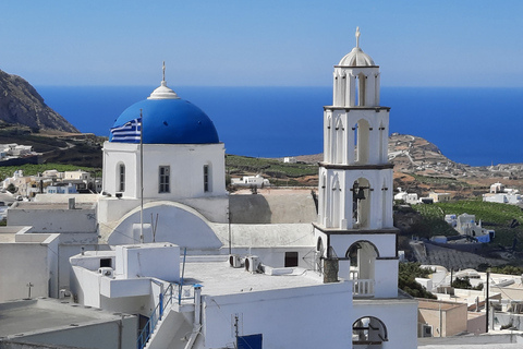 Santorin: expérience privée de 5 heures sur les joyaux cachésExpérience privée non touristique de 5 heures en anglais