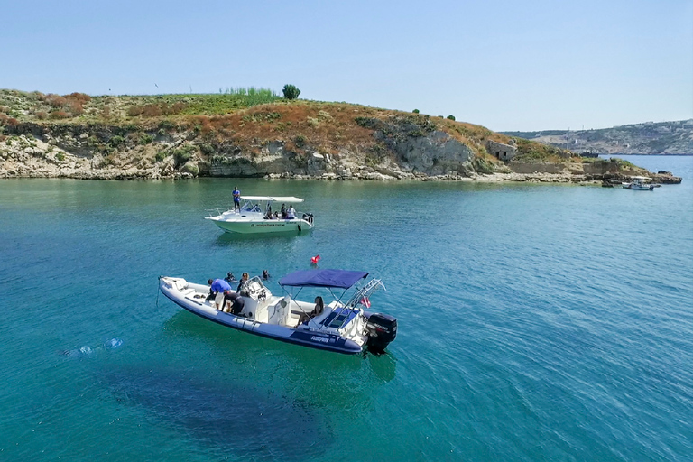 Chania: boottocht met begeleid snorkelen & suppen