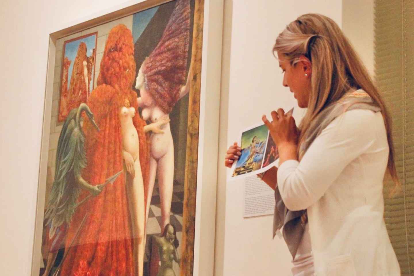 admire contemporary art in peggy guggenheim collection