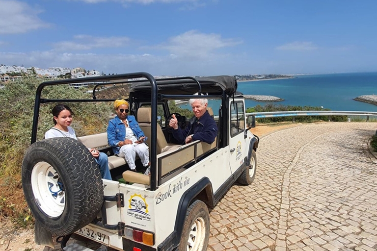 Albufeira: plages, vieille ville et visite en jeep du lagon de Salgados