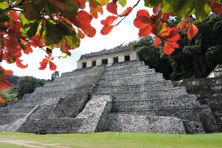 Palenque Archeological zone and Roberto Barrios Waterfalls Palenque archeological zone and Roberto Barrios waterfall