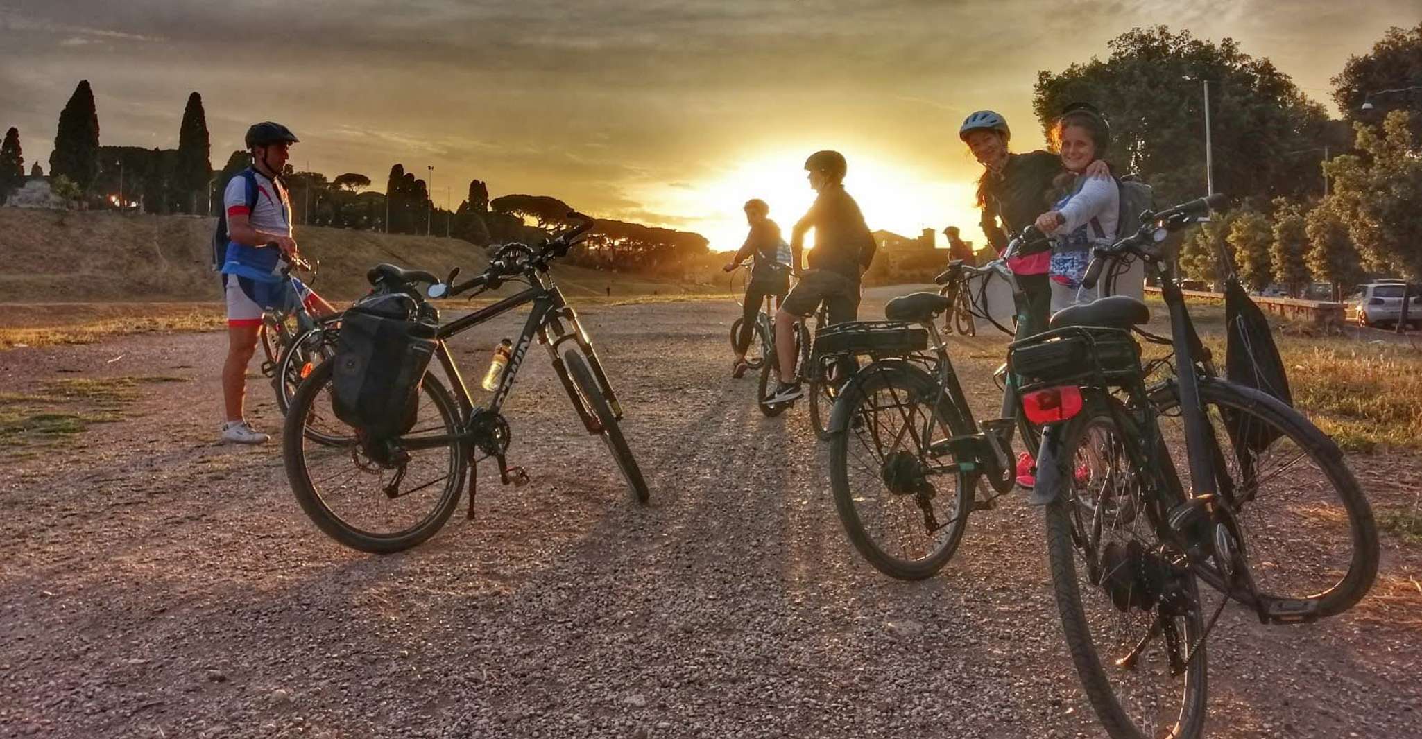 Wake up or Sunset Appian Way & Aqueducts e-Bike Tour - Housity