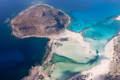 La Canée : Visite de Balos et Falassarna avec chaises longues et déjeuner