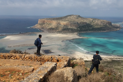 La Canée : Visite de Balos et Falassarna avec chaises longues et déjeuner