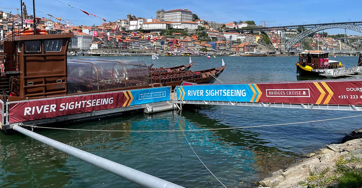 Porto: Bridges Cruise with Optional Wine Cellar Tour