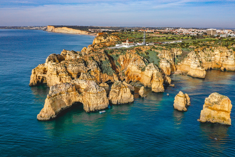 Von Lagos: Kreuzfahrt zu den Höhlen von Ponta da Piedade