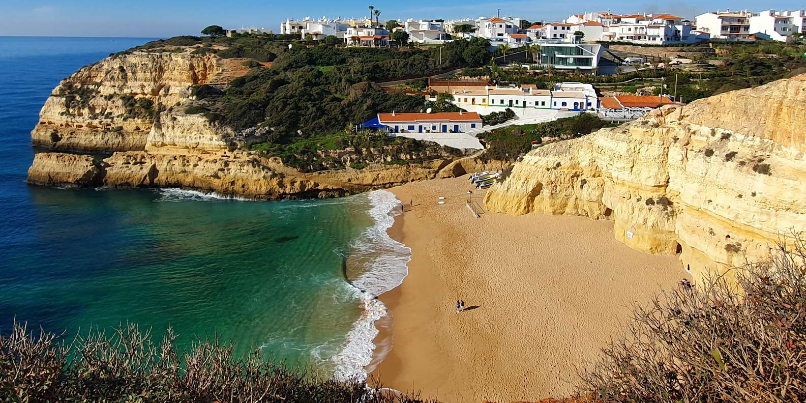 Carvoeiro and Benagil Walking Tour and Cruise