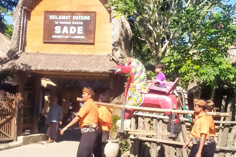 From Gili Island : Lombok Beaches and Culture Tour From Gili Air : Lombok Beach and Traditional Village Tour