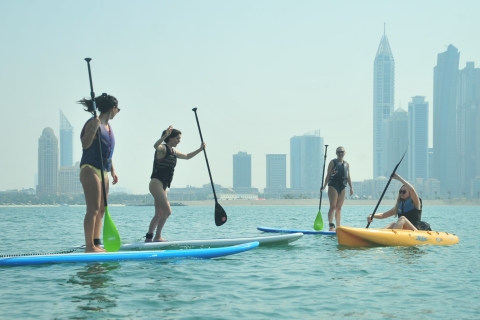 Dubai: 1 hora en kayak o remo de pie en Dukes The PalmKayak individual en Dukes The Palm