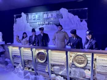 Cocktails in der Icebar Berlin Cocktails in der Icebar Berlin