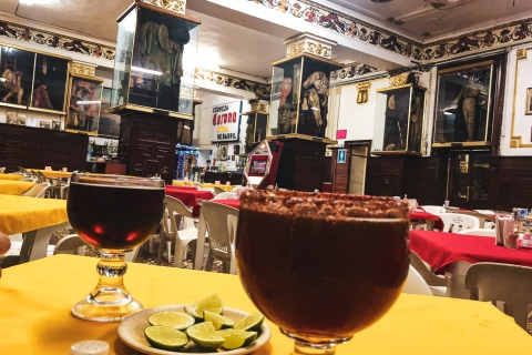 Mexico City: Cantinas Walking Tour with Tasting Sessions Group Tour with Hotel Pickup