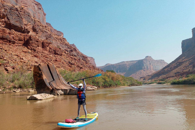 Moab: tour in stand up paddle di 3,5 ore sul fiume Colorado