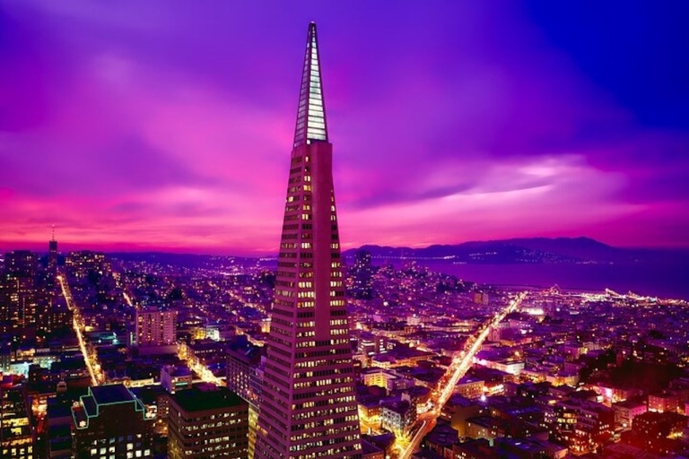 San Francisco: 2-godzinna prywatna wycieczka jeepem w nocy
