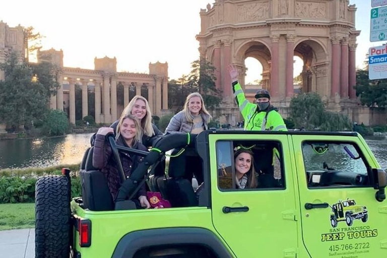 San Francisco: tour privado de 2 horas en jeep por la noche