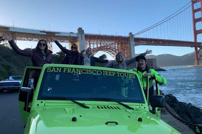 San Francisco: visite privée en jeep de 2 heures la nuit