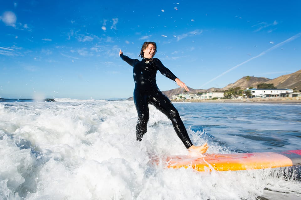 Santa Barbara 1.5-Hour Surfing Lesson with Expert Instructor 2024 - Ventura