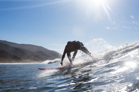 Ventura : leçon de surf privée pour débutant d'une heure et demie15 h 00 Cours de surf privé
