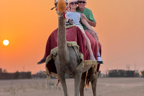 Morning 4x4 Dune Bashing Desert Safari Private Morning Safari With Camel Ride & Sand Boarding