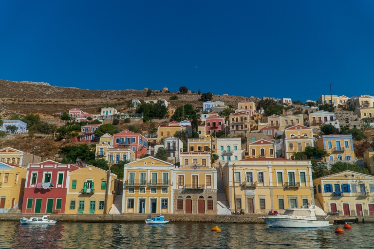 Depuis Rhodes : journée d’excursion en bateau sur l’île Symi