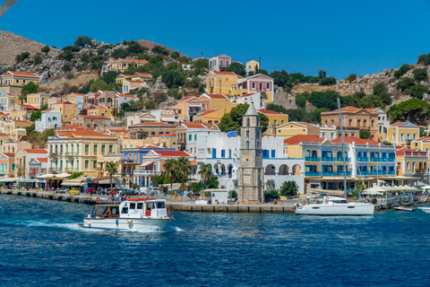 Ab Rhodos: Ganztägige Bootsfahrt zur Insel Symi