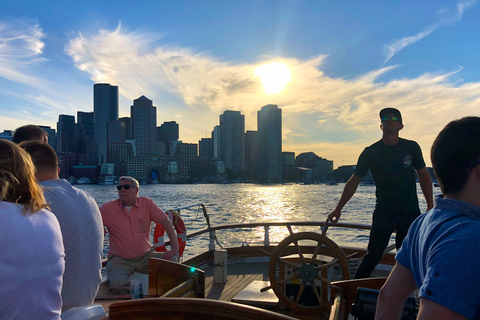 Boston: Sunset Tall Ship hamnkryssning