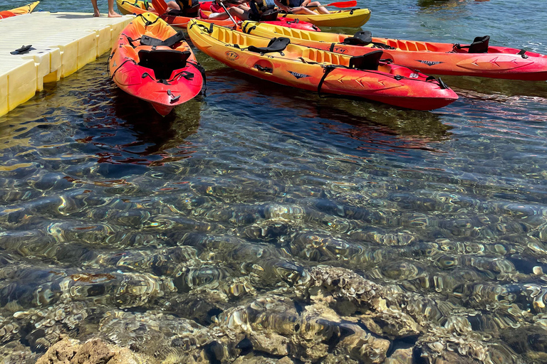 Menorca: Schnorchelabenteuer im Kajak und im Meeresschutzgebiet