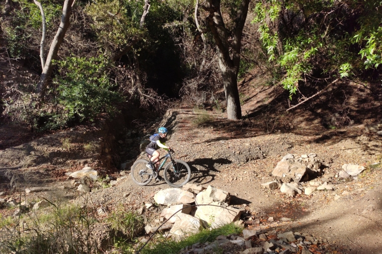 Santa Bárbara: Excursión de un día en bicicleta de montaña por la costa surExcursión para principiantes en bicicleta de montaña