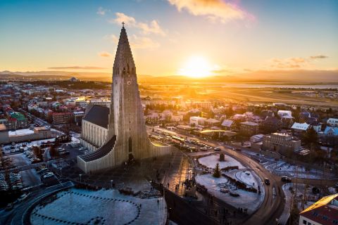 Reykjavik: excursão a pé privada de 3 horas para idosos