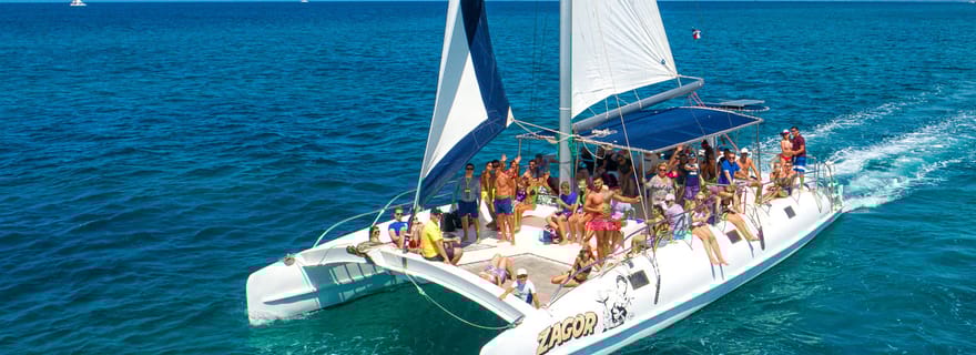 Île de Saona : sortie en bateau d'une journée complète, tout compris