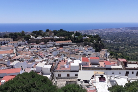 From Malaga or Costa del Sol: Mijas, Marbella & Puerto Banus Pickup from Benalmadena Costa or Solymar