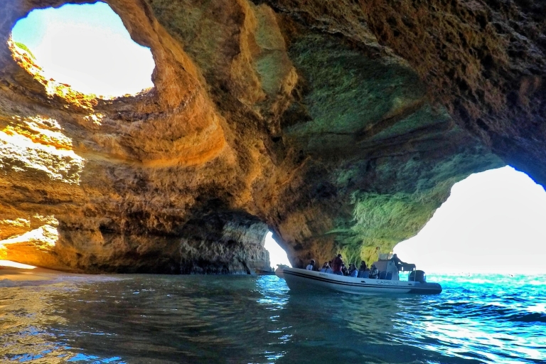 Albufeira: Benagil-Höhle und Delphin-Sightseeing-Bootsfahrt