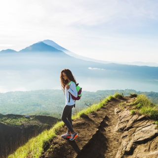 Trekking all'alba del Monte Batur e tour delle sorgenti termali