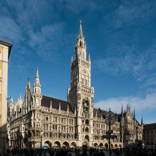 München: Opastettu kierros uudessa kaupungintalossa
