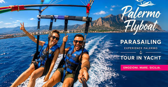 palermo: parasailing experience