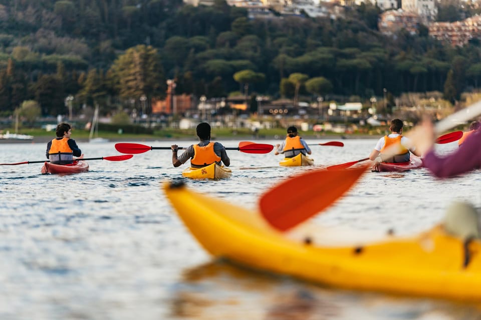 From Rome Castel Gandolfo Kayak and Swimming Lake Tour GetYourGuide