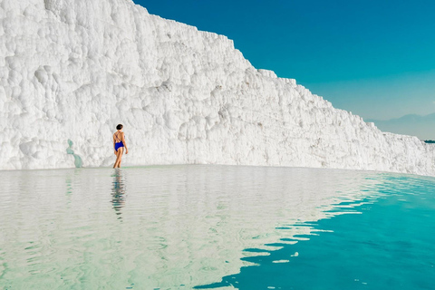 From Kusadası: Pamukkale Day Trip w/Optional Balloon FlightKusadası Pamukkale Day Trip w/Lunch &amp; Hotel Pickup