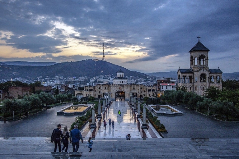 Tbilissi: visite à pied romantique