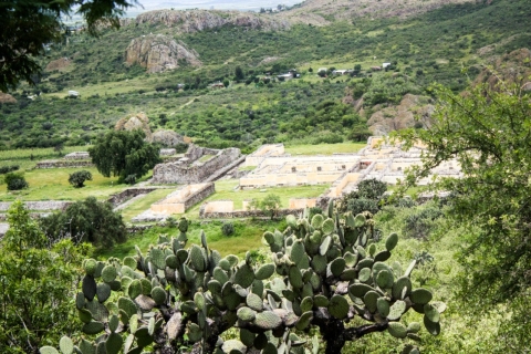 Desde Oaxaca:Mercado Local Dominical y Yacimiento Arqueológico de YagulOaxaca: sitio arqueológico de Yagul, mercado local dominical