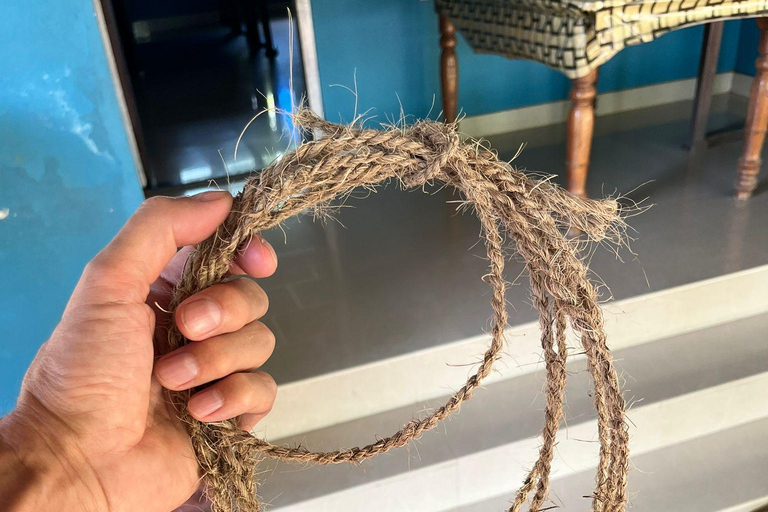 Kerala: Backwater Village Punting Boat Cruise with Lunch