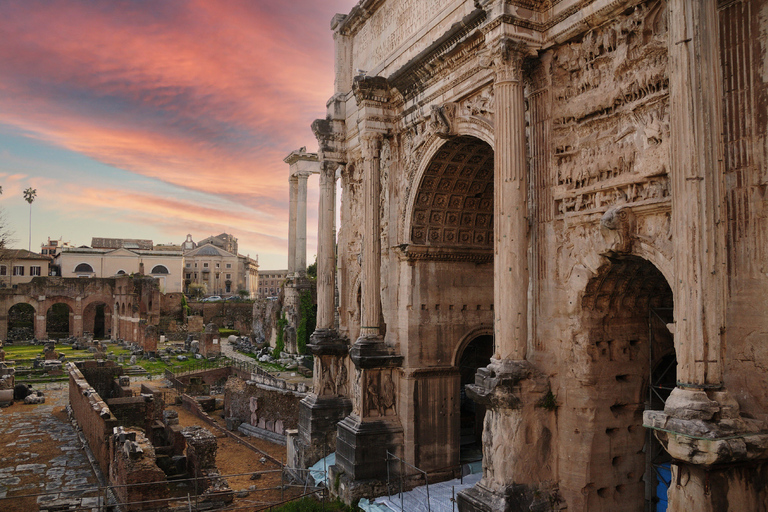 Roma: Tour esterno del Colosseo, del Foro Romano e del Mercato di Traiano