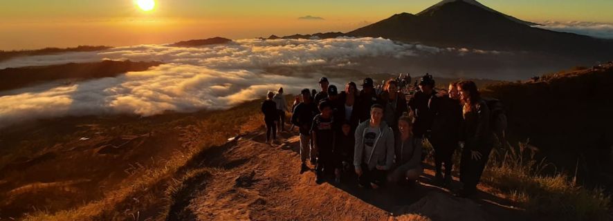 Bali: Sunrise Hike at Mount Batur with Bali Swing