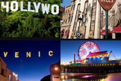 From Long Beach or San Pedro: Hollywood and Los Angeles Tour
